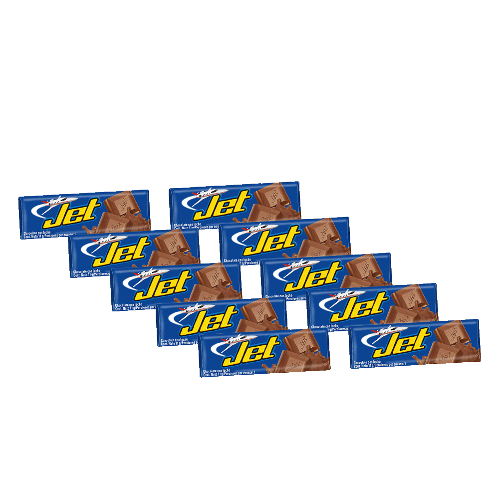 Chocolatina Jet x 10 units