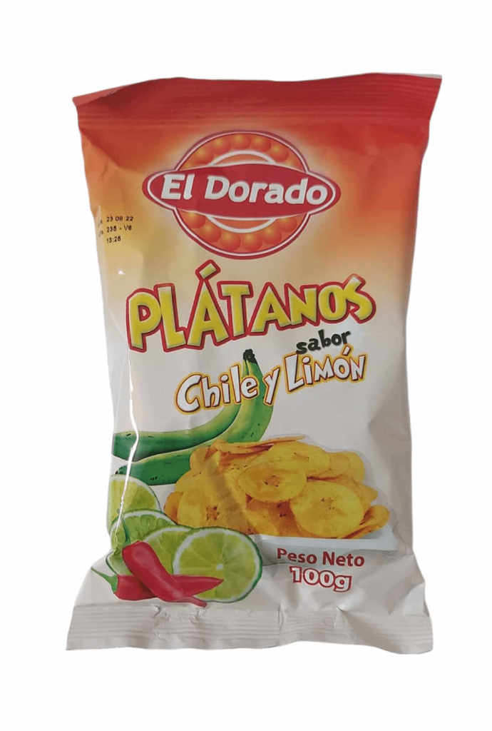 Plantain chips with Chili and Lemon Dorado