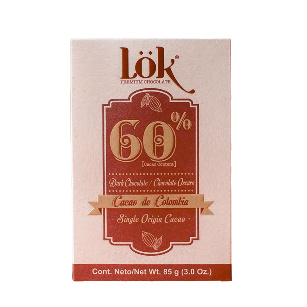 Sustainable Premium Bean to Bar Dark Chocolate 60% Lök