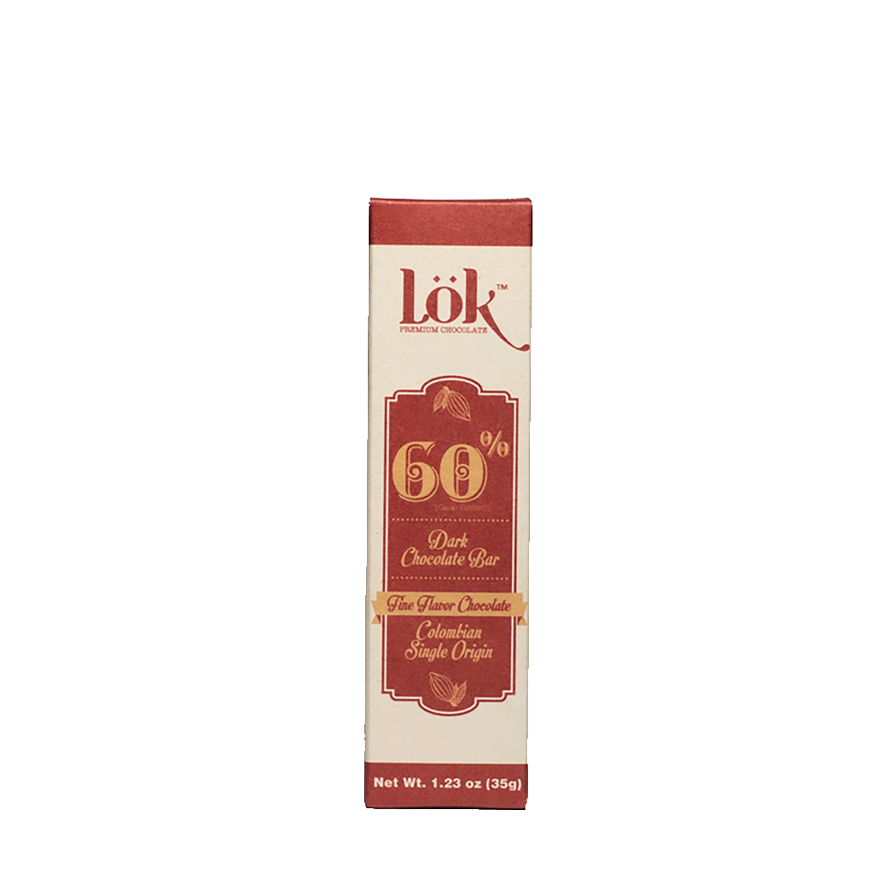 Sustainable Premium Bean to Bar Dark Chocolate 60% Lök