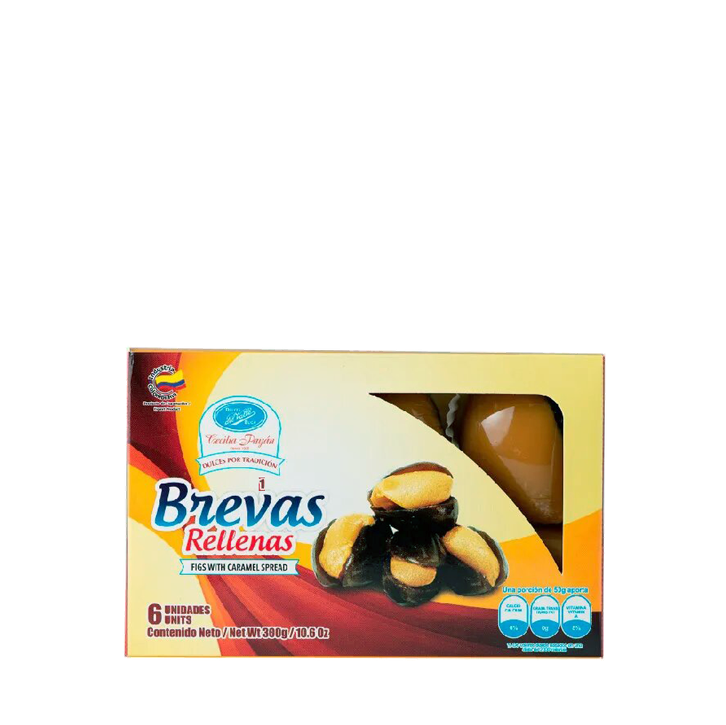 Brevas con dulce de leche