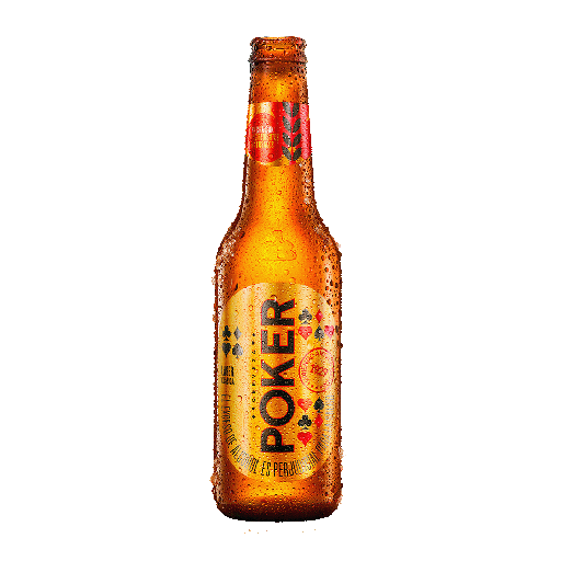 [A008] Cerveza Poker botella 330 ml